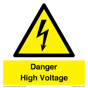 Danger High Voltage